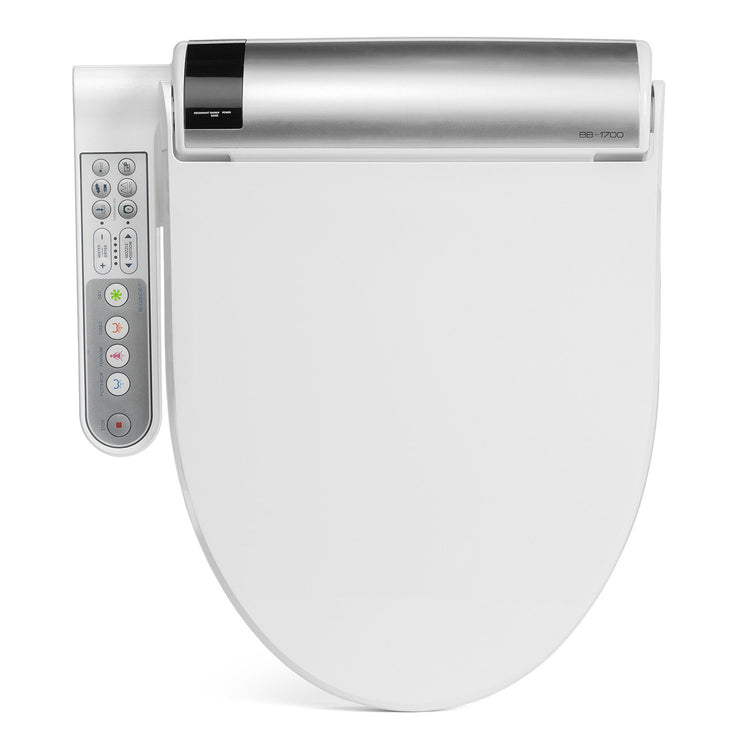 brookstone Bio Bidet Bliss BB-1700 Premier Class Bidet Seat- Elongated White