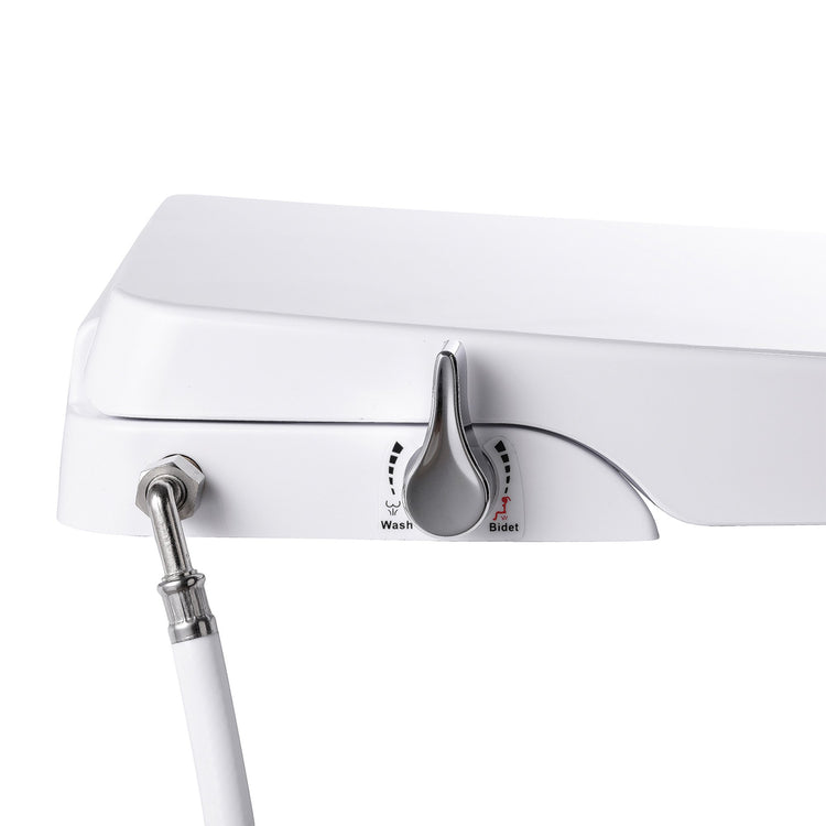 Brookstone Bio Bidet Slim Zero Bidet W/ Elongated Seat