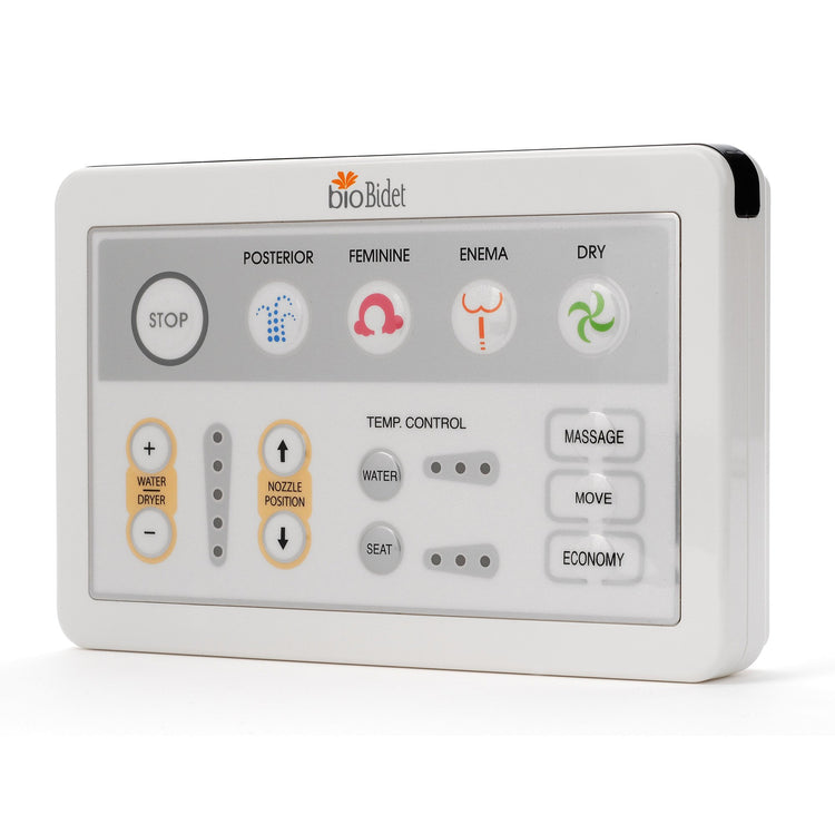 Brookstone Bio Bidet Supreme BB-1000 Advanced Bidet Seat- Elongated White