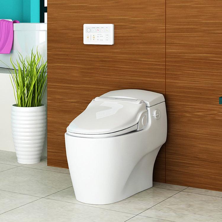 brookstone Bio Bidet Supreme BB-1000 Advanced Bidet Seat- Elongated White
