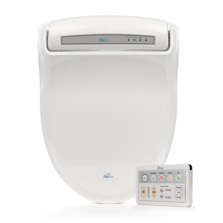 Brookstone Bio Bidet Supreme BB-1000 Advanced Bidet Seat- Round White