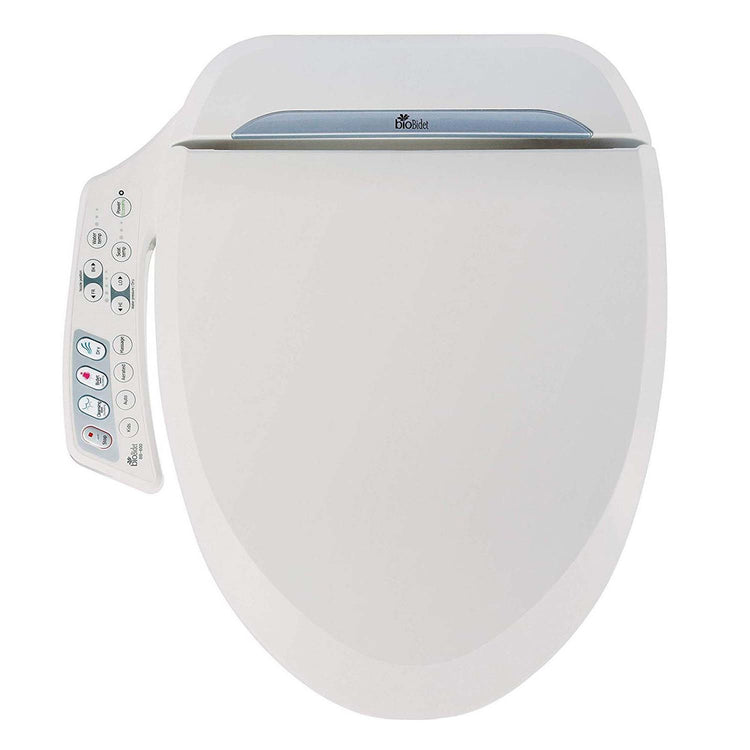 brookstone Bio Bidet Ultimate BB-600 Advanced Bidet Seat- Elongated White