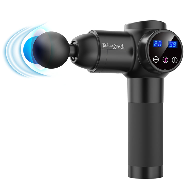 brookstone Bob and Brad EM-19 Deep Tissue Percussion Massage Gun