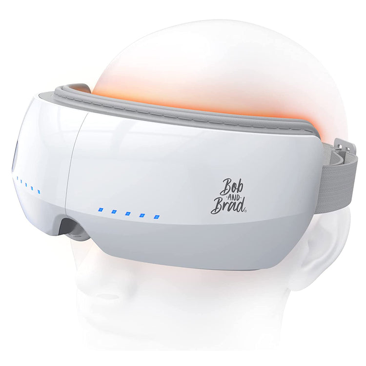 brookstone Bob and Brad Smart Eye Massager with Heat and White Noise