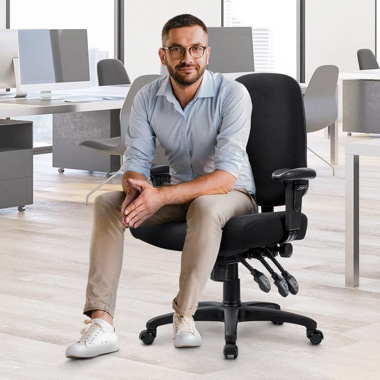 Brookstone 1028B Lux-Ergo Office Chair