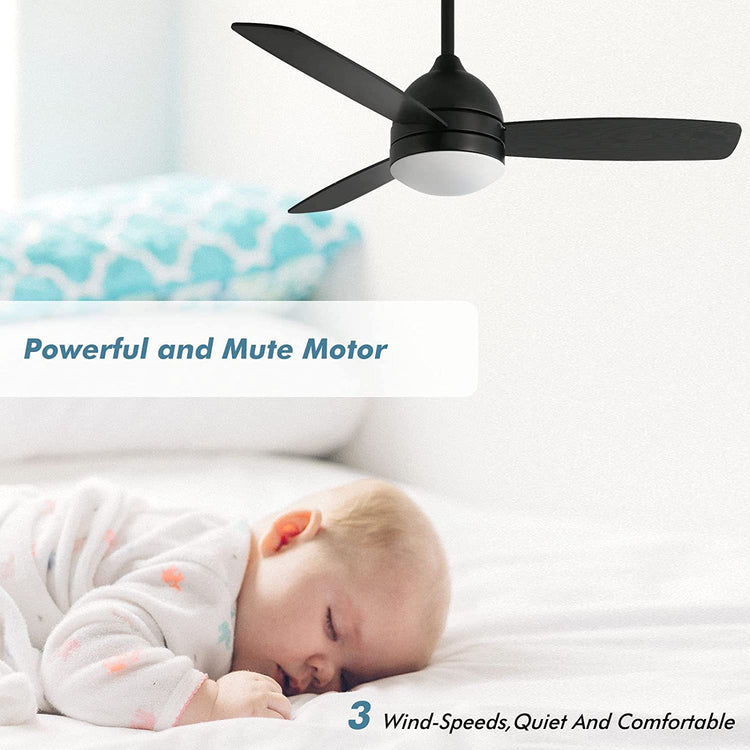 Brookstone 48" Breeze Ceiling Fan With Lights