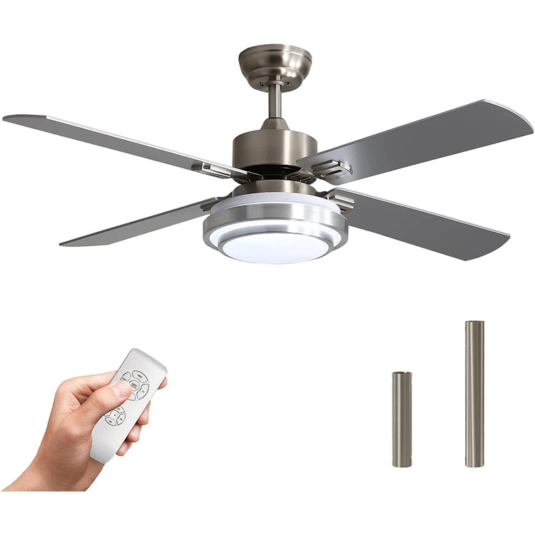 brookstone 52" Esthetic Ceiling Fan with Lights
