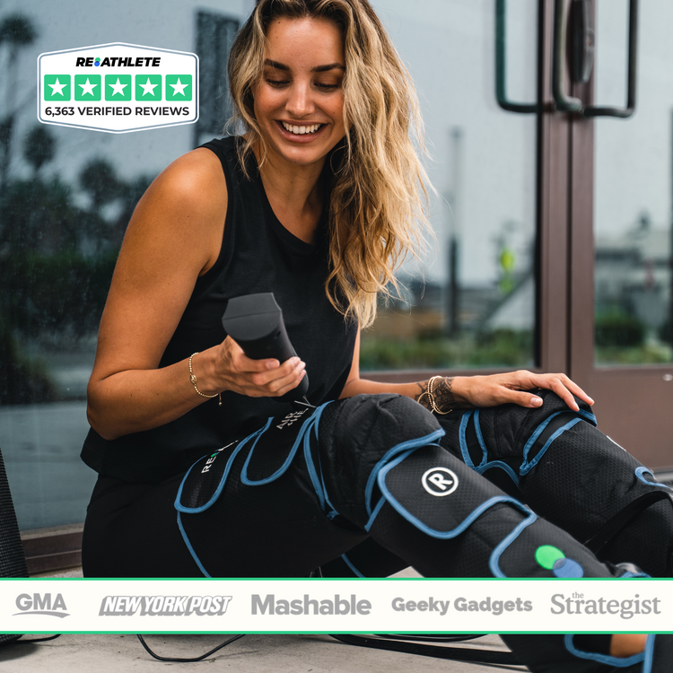 Brookstone Air-C Compression Massager By REATHLETE