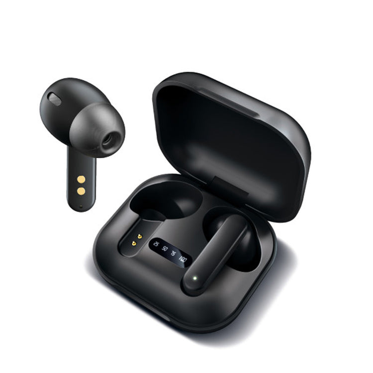 Brookstone Brookstone AirTone Link True Wireless Earbuds With LCD Charge Display