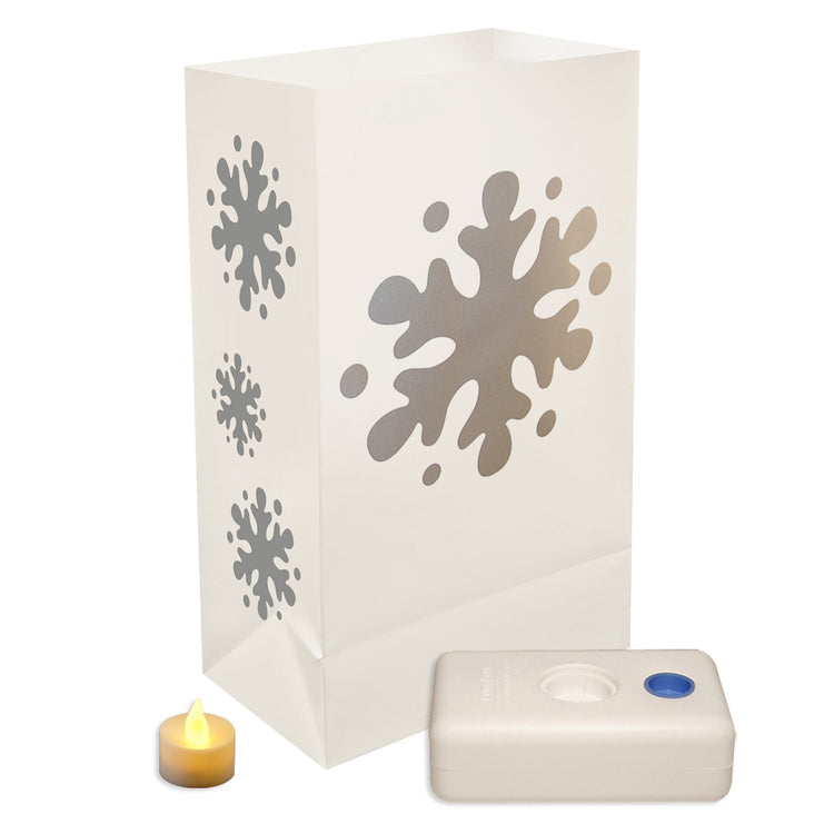 Brookstone Battery Operated LED Luminaria Kit