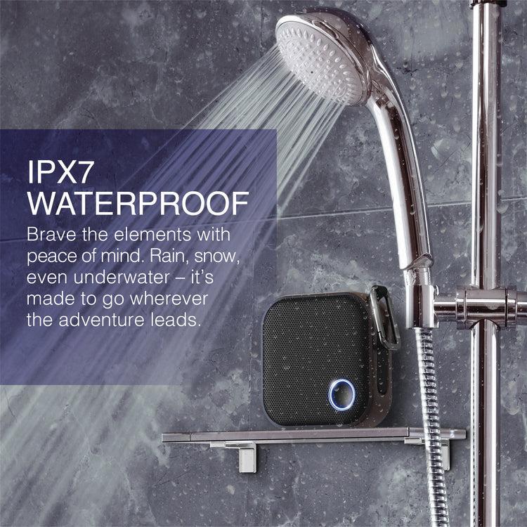 Brookstone Brookstone Big Blue Go Compact Wireless Bluetooth Speaker