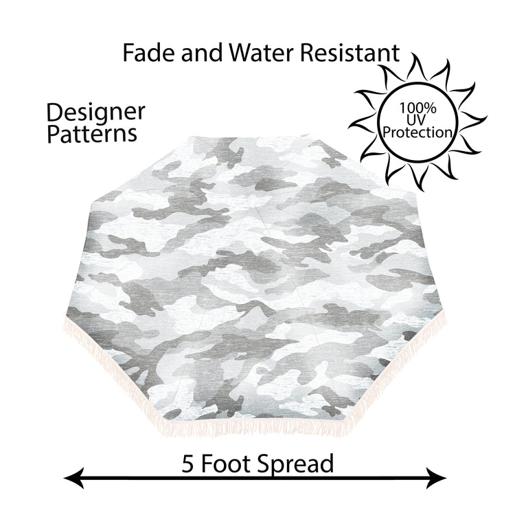 Brookstone Calliope Beach Umbrella