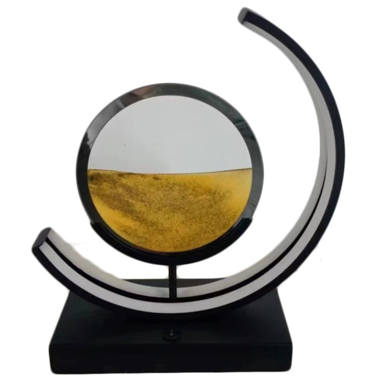 brookstone Calming Sandscape LED Table Lamp