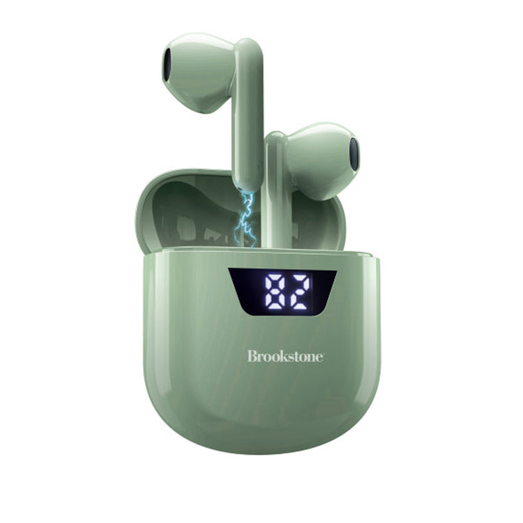 Brookstone Brookstone Color Link True Wireless Earbuds W/ Portable Charging Case