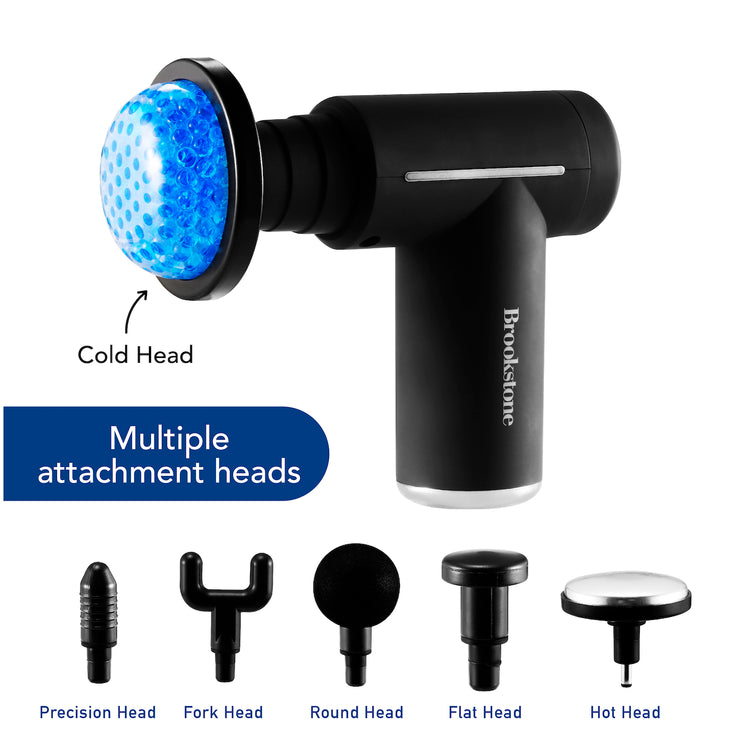 Brookstone Brookstone Cordless Hot & Cold Percussion Massager