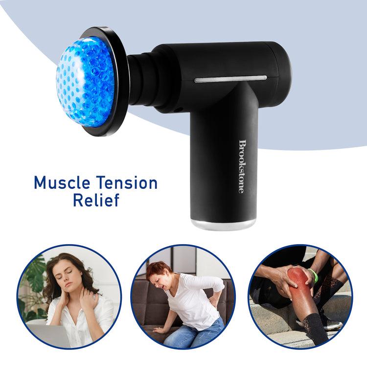 Brookstone Brookstone Cordless Hot & Cold Percussion Massager