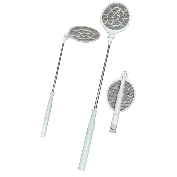 brookstone Brookstone Cordless Rechargeable Extendable Racket Bug Zapper