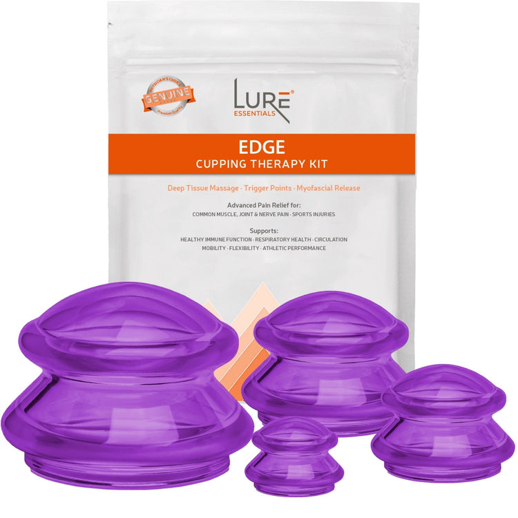 Brookstone EDGE™ Cupping Set Of 4 - Joyful Purple