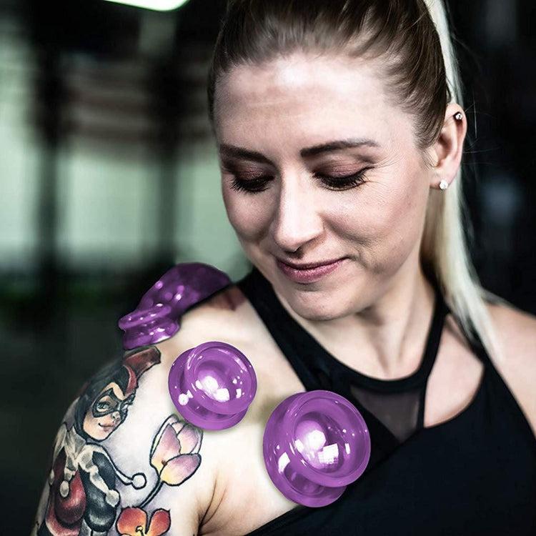 Brookstone EDGE™ Cupping Set Of 4 - Joyful Purple