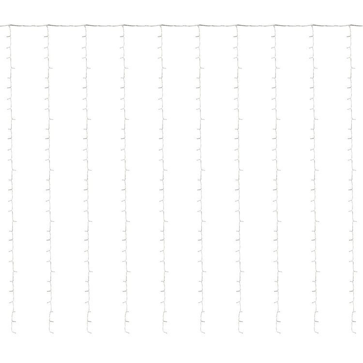 Brookstone Electric LED Curtain Lights - Soft White