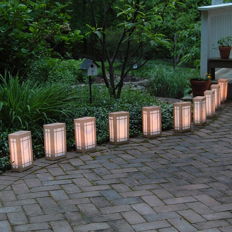 Brookstone Electric Luminaria Kit With LumaBases