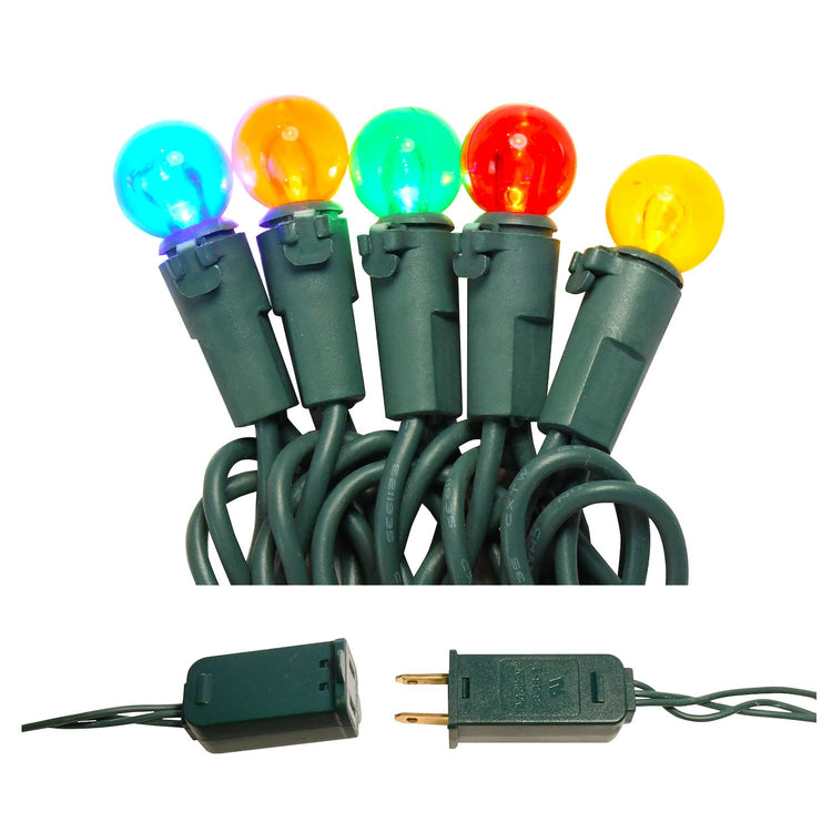 Brookstone Electric String Lights With Globes