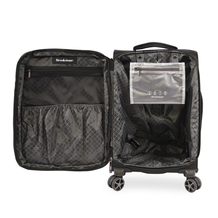 Brookstone Brookstone Elswood 21" Softside Carry-On Spinner