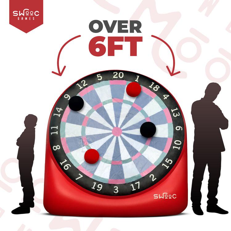Brookstone Giant Kick Darts Game