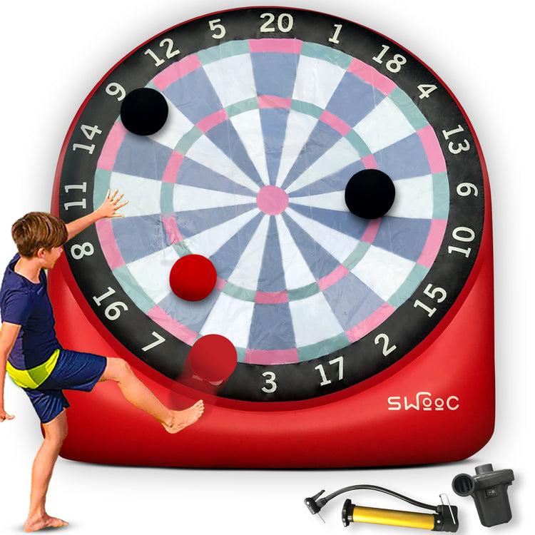 brookstone Giant Kick Darts Game