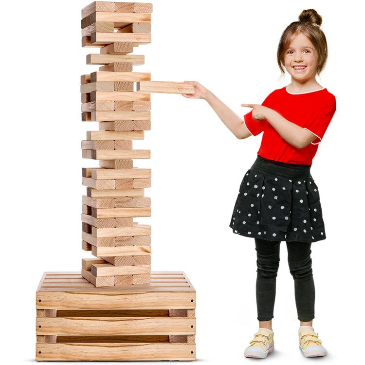 brookstone Giant Tower Game