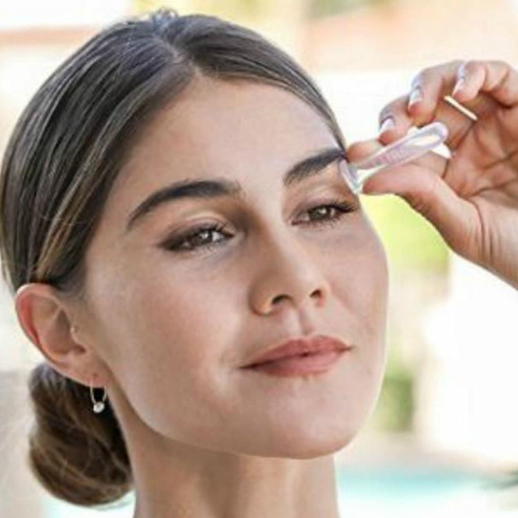 brookstone GLAM Face Cupping Set - Clear