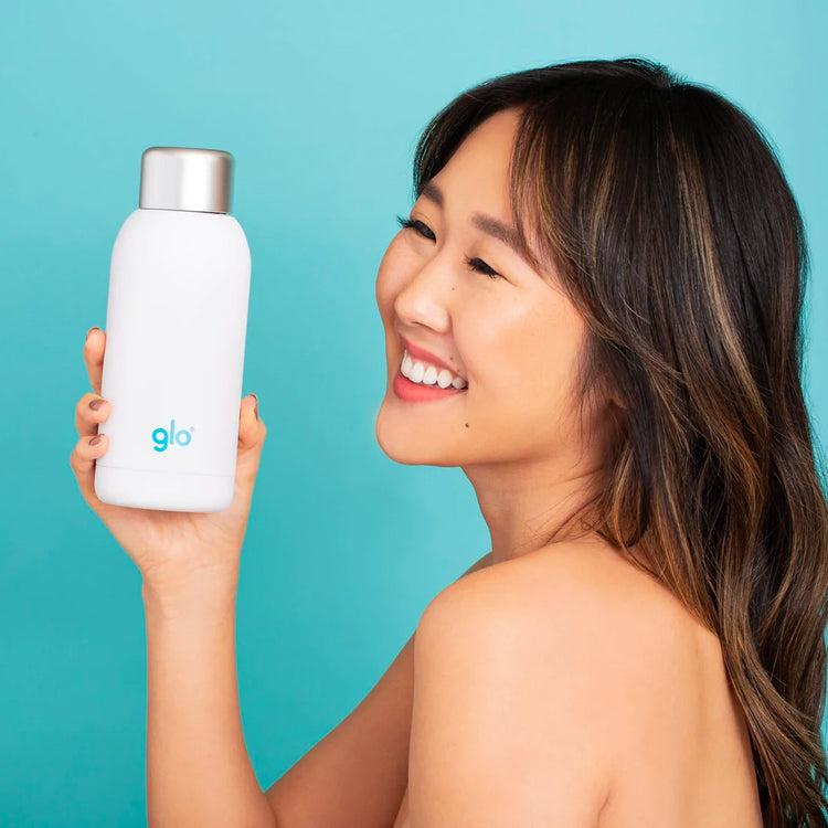 Brookstone Glo Pure Bottle Self-Cleaning Bottle