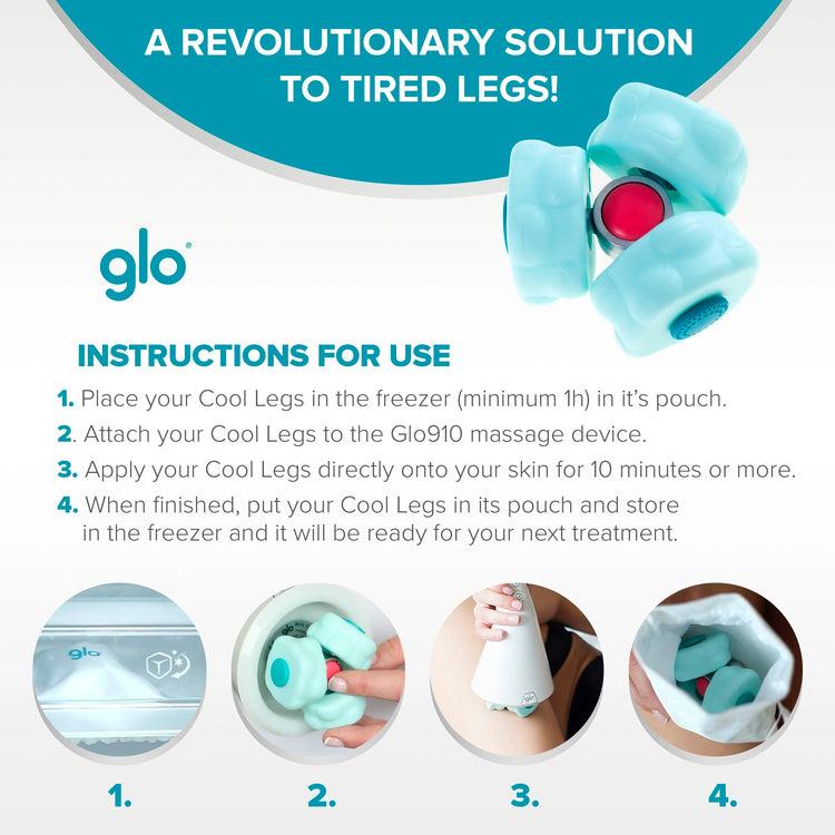 Brookstone Glo910 Cool Legs CryoMassage Head