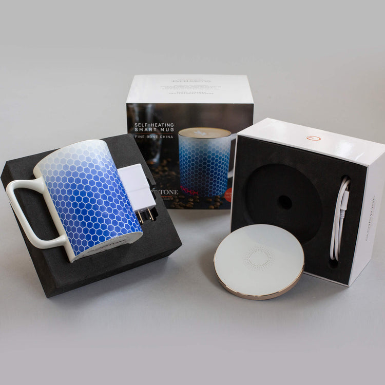 Brookstone Glowstone Smart Mug 2 Honeycomb