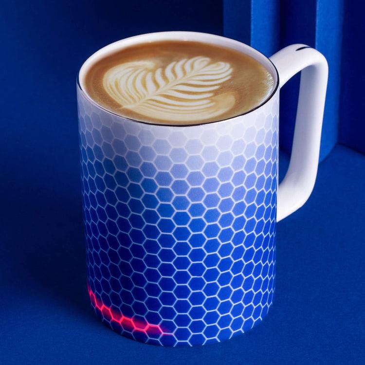 brookstone Glowstone Smart Mug 2 Honeycomb