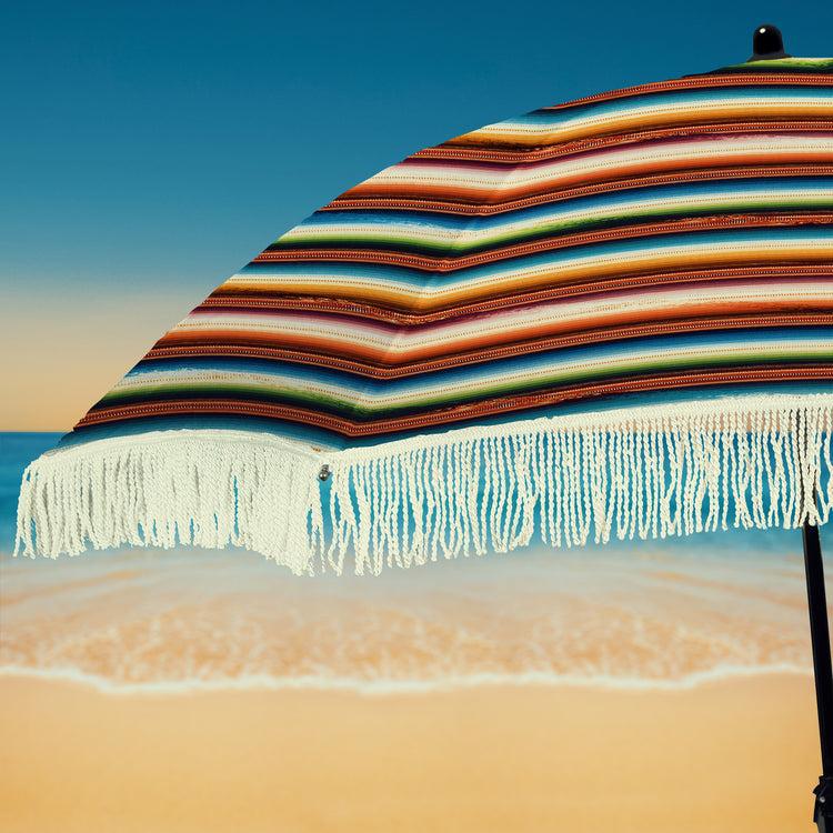 Brookstone Las Brisas Beach Umbrella