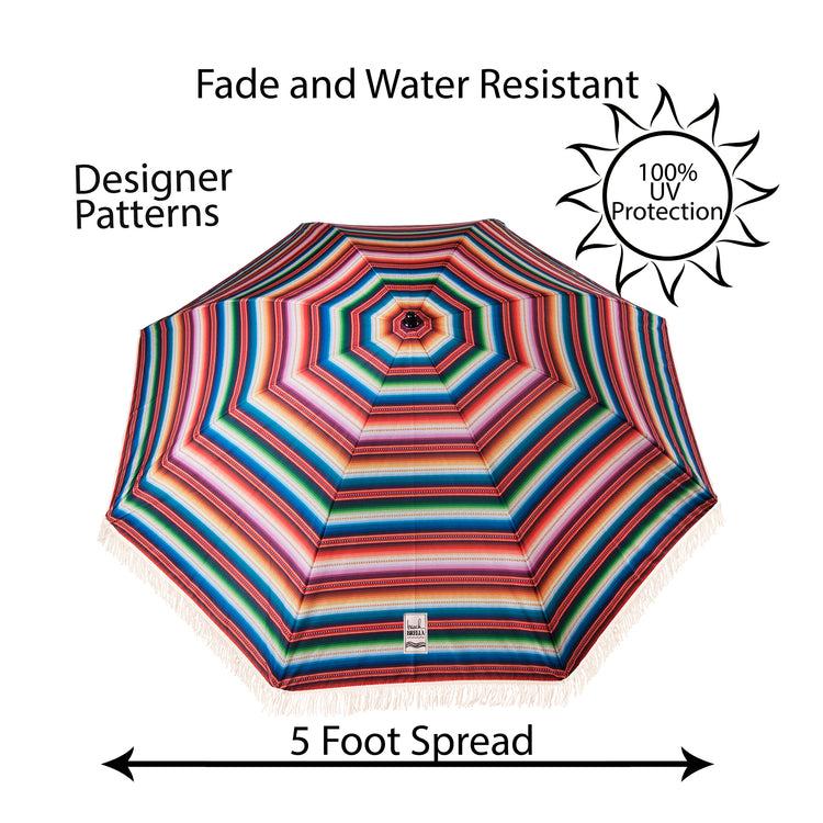 Brookstone Las Brisas Beach Umbrella