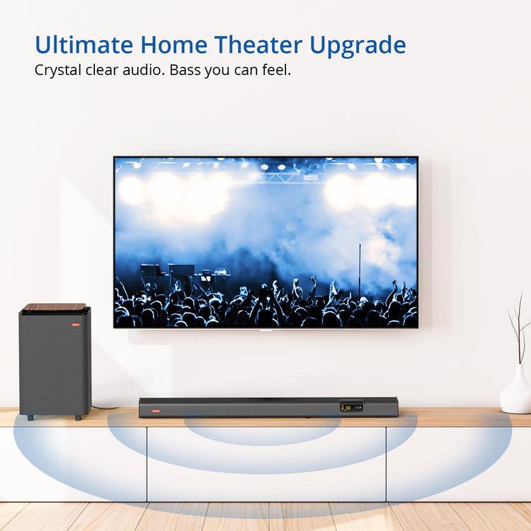 Brookstone Live2 Soundbar With Wireless Subwoofer