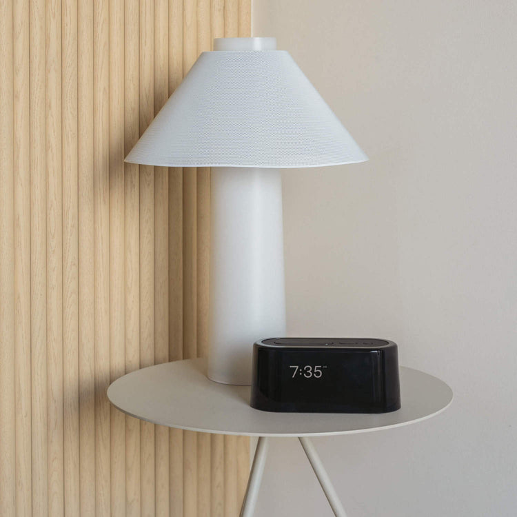 brookstone Loftie Nightstand Bundle - Clock and Lamp