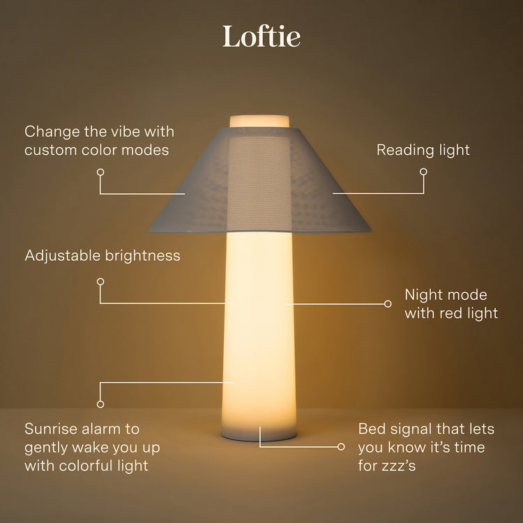 Brookstone Loftie Sunrise Lamp For Sleep