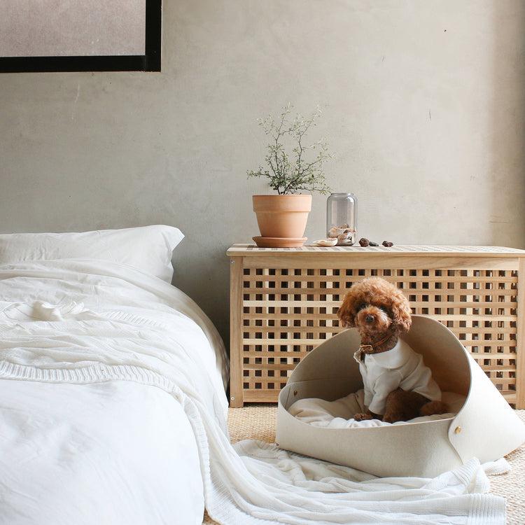 brookstone Marron Pet Bed