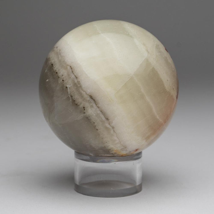 Brookstone Natural Onyx Sphere From Mexico (1.5 Lbs)