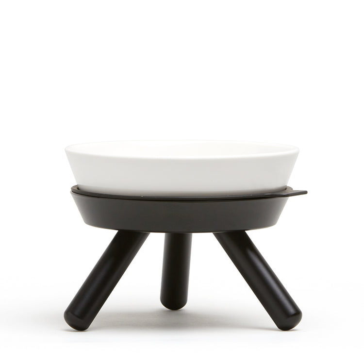 Brookstone Oreo Pet Table With Bowl - Short