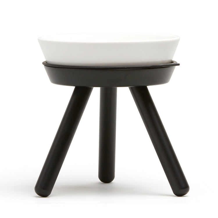 Brookstone Oreo Pet Table With Bowl - Tall