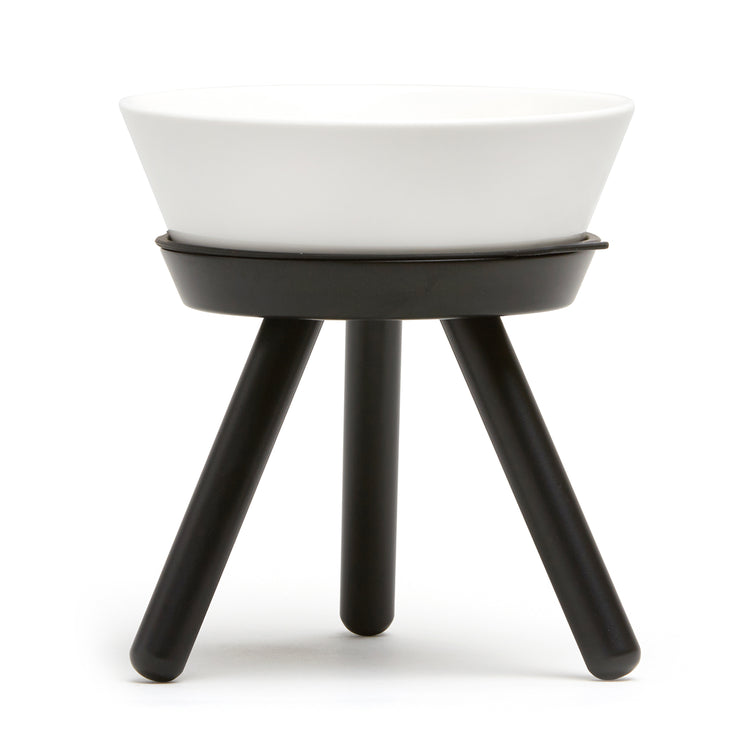 brookstone Oreo Pet Table with Bowl - Tall
