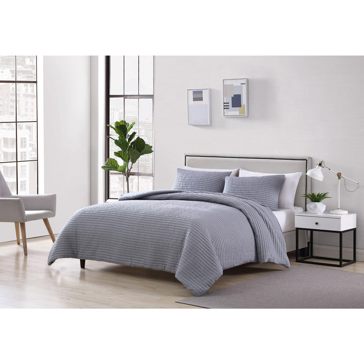 Brookstone Palm 3 Piece Comforter Set