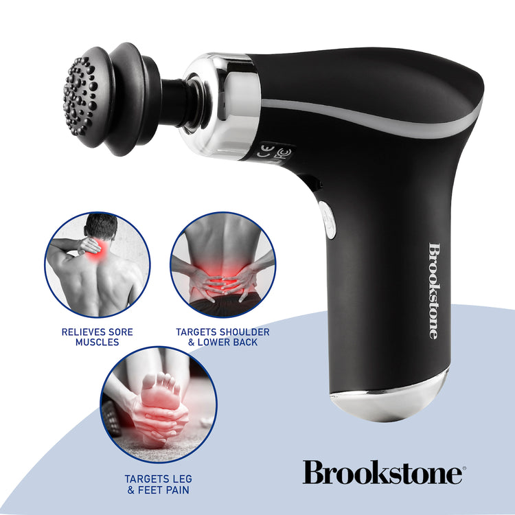 Brookstone Brookstone Portable Deep Tissue Percussion Massager
