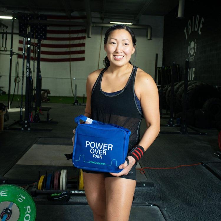 Brookstone Power Over Pain Cupping Travel Bag