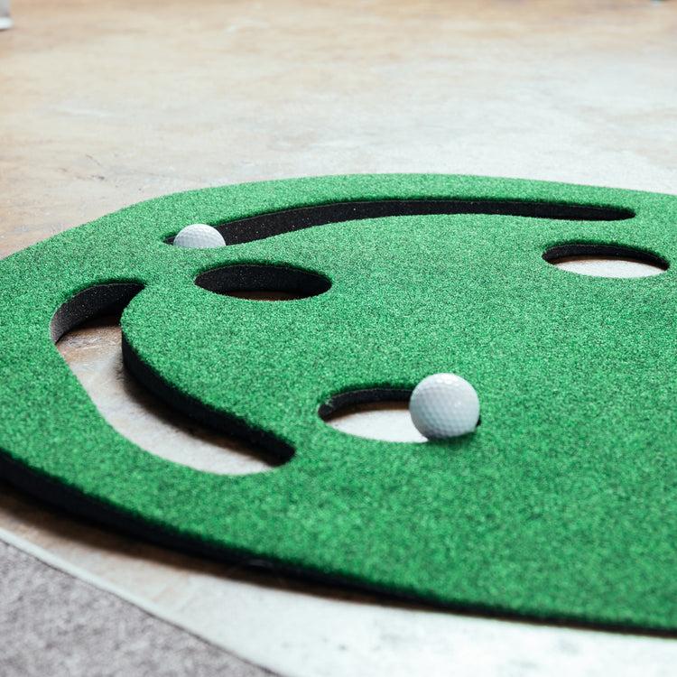 Brookstone PUTT-A-BOUT Max 10 Golf Putting Mat