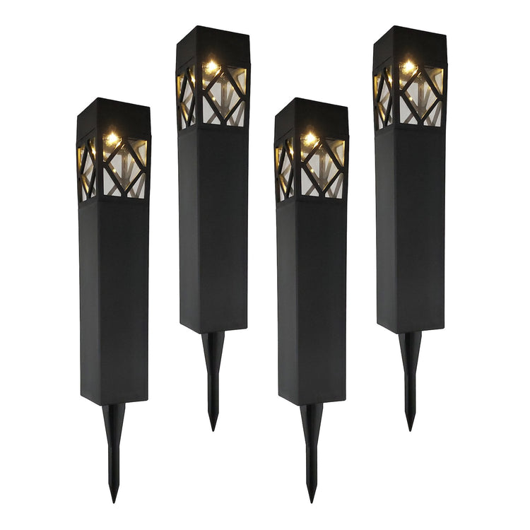 Brookstone Solar Powered Garden Lights